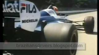 NÉLSON PIQUET BRABHAM FORMULA 1 amp TEST BMW M6 E24 [upl. by Mandy]