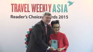 Travel Weekly Asia Readers Choice Awards 2015 [upl. by Howey93]