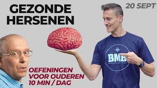 Je HERSENEN gaan MINDER SNEL ACHTERUIT als je deze oefeningen doet Zittende training voor ouderen [upl. by Nyrek928]