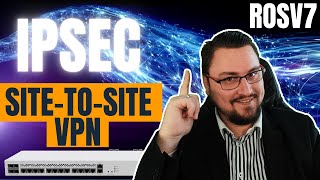 ☁️Easy IPSEC SiteToSite VPN Guide MikroTik ROSv7☁️ [upl. by Corrina]