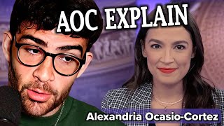 AOC Explains The AOCTrump Voter  Hasanabi Reacts [upl. by Lolande]