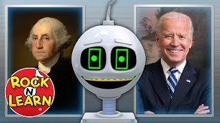 Learn the US Presidents in Order  Rock ’N Learn Presidents Song for Kids [upl. by Sisson]