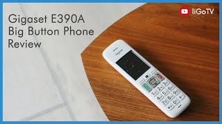 Gigaset E390A Big Button Cordless Phone Review  liGocouk [upl. by Maxine254]