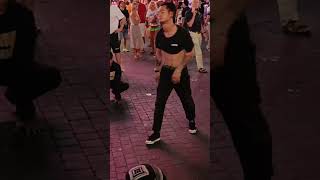 Street dance streetdance streetdancer bangkok pattaya walkingstreet bangkokstreet thailand [upl. by Albie]