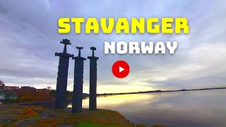 A Walking Tour of Stavanger Norway [upl. by Nwadrebma674]