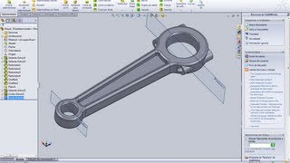 Biela en Solidworks 2010 [upl. by Soloman]