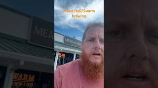 Checking out Mead Hall and Swarm brewing craftbeer meadery mead brewery missouri stl [upl. by Akiram23]