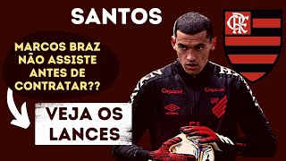 Santos uma furada para o Flamengo Veja os frangos [upl. by Einiar]