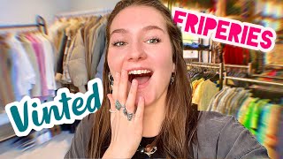 HAUL VINTED  FRIPERIES printempsété [upl. by Darice]