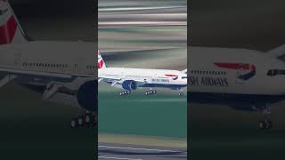 Infinite Flight British B777200ER Landing at Boston BOS From London LHR infiniteflight [upl. by Aztiray]