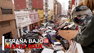 VIDEOS LAMENTABLES DE LA CATASTROFICA INUNDACION EN ESPAÑA  ARD [upl. by Horatius]