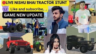 🔴Live Tractor Se Itne Bhayankar Stunt💕 Stunt With Live\\tractornishutractorstunt subscriber [upl. by Parry196]