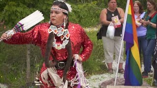 Mikmaq jingle sisters reflect on regalia and why they dance [upl. by Eboj]