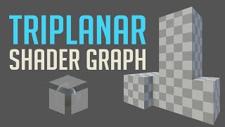 What is a Triplanar Create A World Space UV Shader Graph for a Tileable Material  Unity Tutorial [upl. by Bridgid]