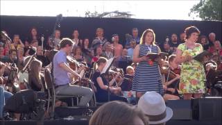 Czech Philharmonic Orchestra  Česká filharmonie  Final Rehearsal Open Air Concert 2016 [upl. by Esydnac]