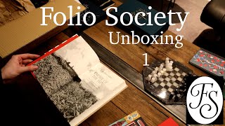 Nonfiction Haul  Folio Society Unboxing 1 [upl. by Lavicrep834]