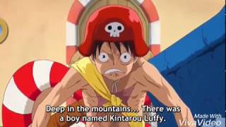 Sumo battle between luffy and usoppfunny moments [upl. by Nywnorb404]