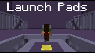 Minecraft launch pads with commands [upl. by Grounds]