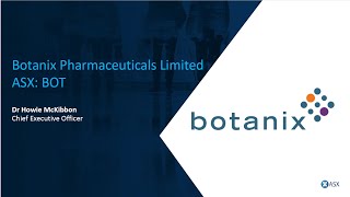 ASX Small and MidCap Conference September 2024  Botanix Pharmaceuticals Limited ASXBOT [upl. by Pearman]