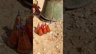 Bushvaanam vs bucket 🪣 iron diwali2024 experiment [upl. by Ibrek]