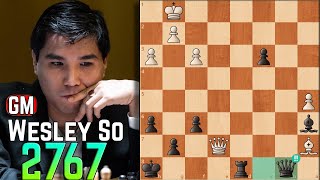 Wesley So SACRIFICES HIS QUEEN [upl. by Ailiec]