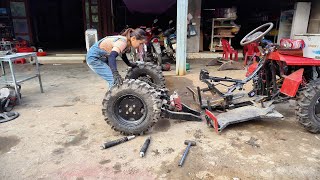 Project to upgrade ATV terrain vehicle from load capacity of 500 kg to 1000 kg phase 1 [upl. by Mackie472]