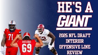 2025 NFL Draft Interior Offensive Line Review [upl. by Ahseital]