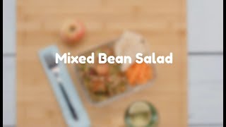 Mixed Bean Salad  Love Canned Food [upl. by Une]