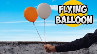 घर में बनाया उडने वाला बालून How to make a hydrogen balloon viral experiment [upl. by Aneleiram728]