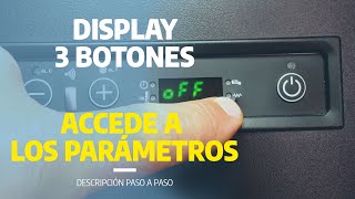 PARAMETROS A9 DISPLAY 3 BOTONES watt duepi [upl. by Nannarb]