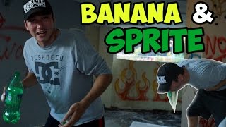 BANANA AND SPRITE CHALLENGE PAINFUL VOMITING [upl. by Ehtiaf]