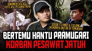 DIJAMIN MERINDING  DIDATANGI ARWAH GENTAYANGAN PRAMUGARI KORBAN PESAWAT JATUH  REKAMANNYA JELAS [upl. by Nylzzaj432]