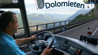 MET DE VDL TOURINGCAR EEN BEKLIMMING VAN DE DOLOMIETEN EN ANDERE REIS HOOGTEPUNTEN IN ALTO ADIGE [upl. by Nahsor]