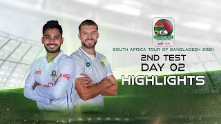 Bangladesh vs South Africa Highlights  2nd Test  Day 2  South Africa tour of Bangladesh 2024 [upl. by Ennaeed896]