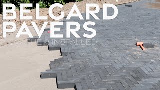 How The Belgard Pavers Are Installed at Project Blow Your Mind  AFT Construction [upl. by Magill]