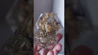 How to make resin diamond shape ring holder resin resinartist resincrafts ringholder shorts [upl. by Aliak]