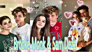 Brooke Monk and Sam Dezz love moments part 1 [upl. by Ahsinawt]