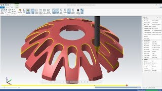 Tutorial MasterCam  CHAMFER 3D [upl. by Keverian871]