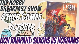 Lion Rampant  Battle Report  Saxons vs Normans [upl. by Maite908]