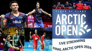 Live Streaming Final Badminton Arctic Open 2024 Live Score [upl. by Laden]