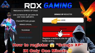 How😳to Register in Gringo XP in only one minute 😱 Full Setup Guide 🎮🛠️  RDX Gaming [upl. by Stiegler787]