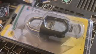 Yale Y879 Weatherproof Combination Padlock Decoded [upl. by Sidoeht154]