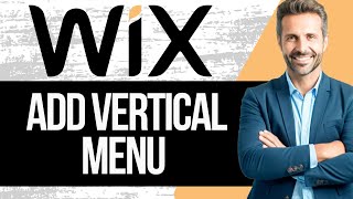 How To Create Vertical Menu In Wix  Full Tutorial 2024 [upl. by Yelssew]