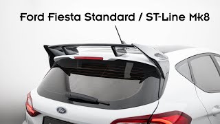 Ford Fiesta Standard  STLine Mk8 Spoiler Assembly Instruction  Maxtonized [upl. by Aseuqram410]