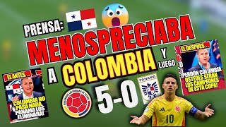 MENOSPRECIABAN a COLOMBIA y los GOLEARON 50 ¡COLOMBIA vs PANAMÁ Copa América 2024 HOY [upl. by Arahas]