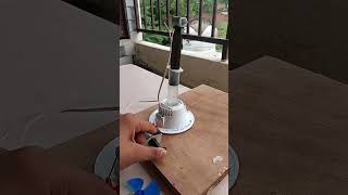 How To Make DC Motor Table Fan dcmotorfanexperiment shorts [upl. by Erej]