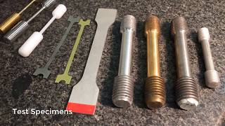 Metals 1017 Tensile Testing and the Stress Strain Diagram [upl. by Llewoh]