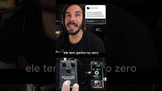 Resposta Magus Pro Ditto  Plus Looper baixo bass pedais pedalboard overdrive tcelectronic [upl. by Carlye]