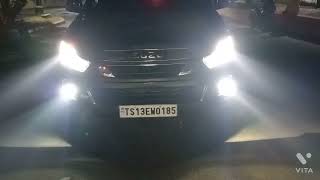 ISUZU DMAX V CROSS fog lamps projector modified [upl. by Seale]