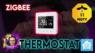 jai testé un thermostat Zigbee [upl. by Nauqal]